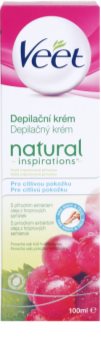 Veet Natural Inspirations crema depilatoare pentru piele sensibila