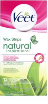 Veet Natural Inspirations depilacijski trakovi za normalno in suho kožo