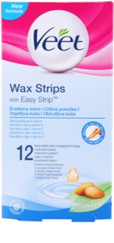 Veet Wax Strips Enthaarungswachsstreifen für empfindliche Oberhaut