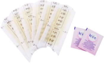 Veet Wax Strips Enthaarungswachsstreifen für empfindliche Oberhaut