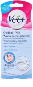Veet Wax Strips voskasti depilacijski trakovi za obraz