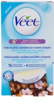 Veet Wax Strips воскові смужки для депіляції лінія бікіні та пахви