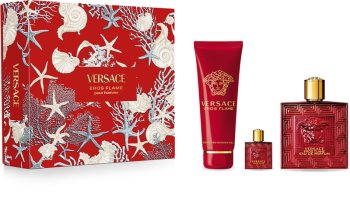versace eros flame woda perfumowana 100 ml   zestaw 