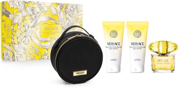 versace yellow diamond woda toaletowa 90 ml   zestaw  