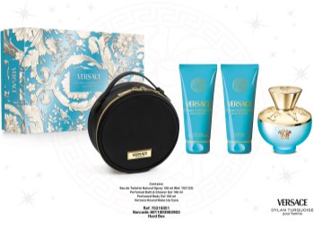 versace versace pour femme dylan turquoise woda toaletowa 100 ml   zestaw  