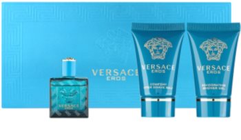 Versace Eros zestaw upominkowy tester dla mężczyzn 3 szt.