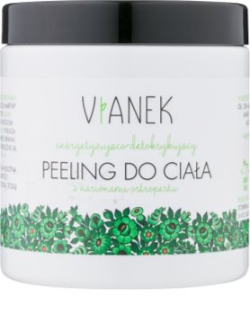 Vianek Energizing detoxifiant pentru corp cu efect de peeling cu efect de netezire
