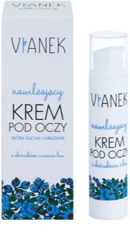 Vianek Moisturising creme de olhos com efeito hidratante para pele seca a sensível