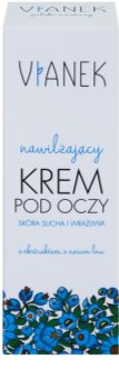 Vianek Moisturising oční krém s hydratačním účinkem pro suchou až citlivou pleť