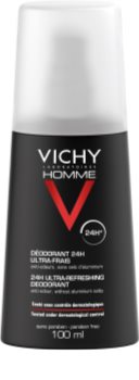 Vichy Homme Deodorant Deodorant Spray tegen Overmatig Transpireren