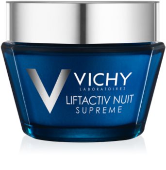 Vichy Liftactiv Supreme crema de noche reafirmante y antiarrugas con efecto lifting