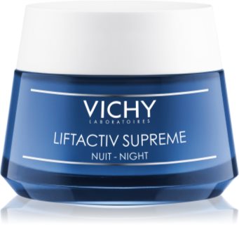 Vichy Liftactiv Supreme noćna krema za učvršćivanje protiv bora s lifting učinkom