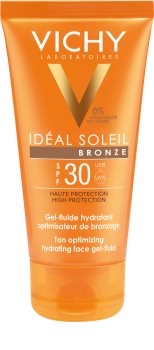 Vichy Idéal Soleil Bronze Tan Optimizing Hydrating Face Gel - Fluid SPF 30