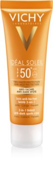 Vichy Idéal Soleil schützende Creme gegen Pigmentflecken SPF 50+