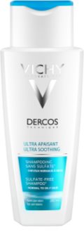 Vichy Dercos Ultra Soothing champô ultra calmante para cabelos normais e oleosos e para couro cabeludo sensível