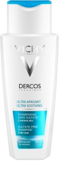 Vichy Dercos Ultra Soothing champô ultra calmante para cabelos secos e para couro cabeludo sensível
