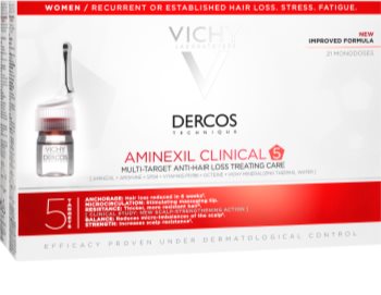 Vichy Dercos Aminexil Clinical 5 Tratament împotriva căderii părului pentru femei