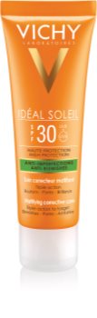 Vichy Idéal Soleil Capital Protetor solar com efeito mate para o rosto. para pele oleosa e mista