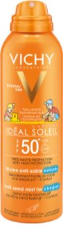 Vichy Idéal Soleil Capital spray suave de proteção e anti-areia para crianças SPF 50+