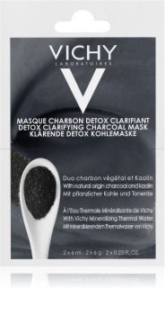 Vichy Mineral Masks čistiaca maska s aktívnym uhlím