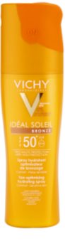 Vichy Idéal Soleil Bronze зволожуючий спрей для оптималізації засмаги SPF 50+