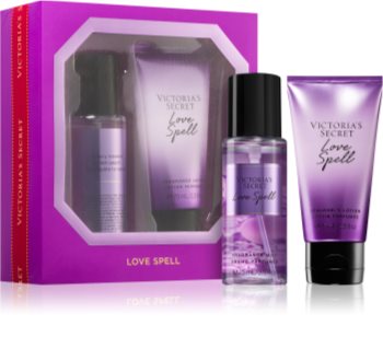 victoria's secret love spell mgiełka do ciała 75 ml   zestaw 