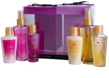 Victoria's Secret Fantasies Love Addict & Coconut Passion Geschenkset I.