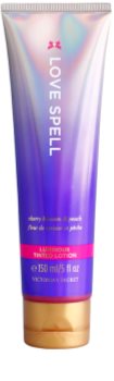 Victoria's Secret Love Spell Luminous Körperlotion für Damen 150 ml Tönungscreme mit Glitzerteilchen