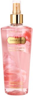 Victoria's Secret Sheer Love White Cotton & Pink Lily spray pentru corp pentru femei 250 ml