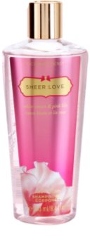 Victoria's Secret Sheer Love White Cotton & Pink Lily gel za prhanje za ženske 250 ml
