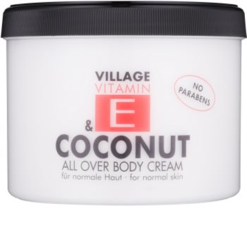Village Vitamin E Coconut crema de corp