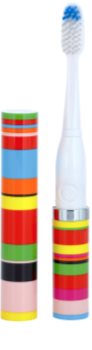 Violife Slim Sonic Candy Stripe escova de dentes sónica elétrica com cabeça de reposição