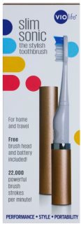 Violife Slim Sonic Rose Gold cepillo de dientes sónico eléctrico con cabezal de recambio