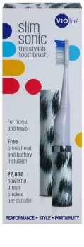 Violife Slim Sonic White Leopard cepillo de dientes sónico eléctrico con cabezal de recambio