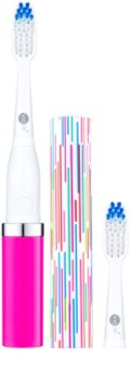 Violife Slim Sonic Tickled Pink cepillo de dientes sónico eléctrico con cabezal de recambio