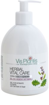 Vis Plantis Herbal Vital Care Oak Bark & Sage żel do higieny intymnej do podrażnionej skóry