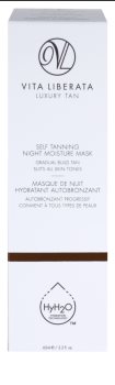 Vita Liberata Skin Care máscara de noite hidratante com efeito autobronzeador