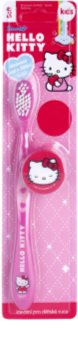VitalCare Hello Kitty zubní kartáček pro děti s cestovní krytkou