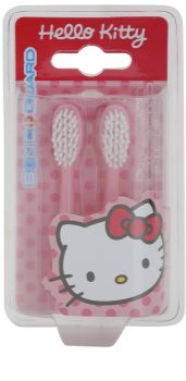 VitalCare Hello Kitty náhradné hlavice pre sonickú zubnú kefku na baterky 2 ks