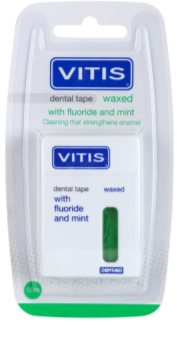 Vitis Dental Care fita dental envolvido com flúor e mentol