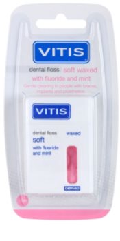 Vitis Dental Care Extra Gentle Expanding Dental Floss with Fluoride and Menthol