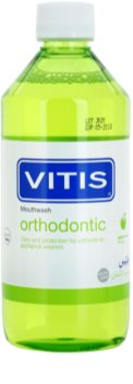 Vitis Orthodontic Mundwasser für Träger von festen Zahnspangen