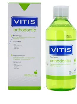 Vitis Orthodontic bain de bouche pour les utilisateurs d'appareils dentaires fixes