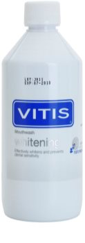 Vitis Whitening Mundwasser mit bleichender Wirkung für empfindliche Zähne