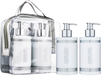 Vivian Gray Crystals White Cosmetic Set III.