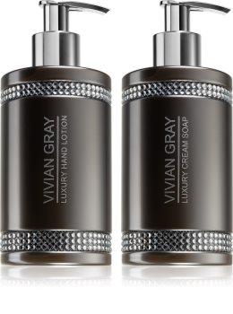 Vivian Gray Grey Crystals Cosmetic Set VIII.