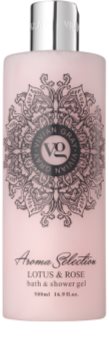 Vivian Gray Aroma Selection Lotus & Rose sprchový a kúpeľový gél