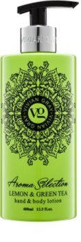 Vivian Gray Aroma Selection Lemon & Green Tea losjon za roke in telo