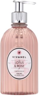 Vivian Gray Vivanel Lotus&Rose kremasto tekoče milo