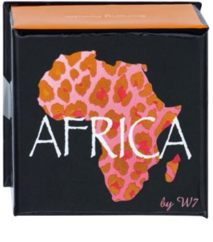W7 Cosmetics Africa bronzující pudr se štětečkem